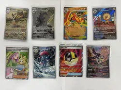Pokemon TCG - Ascended Heroes LOT Of 8 Cards - IR, Ultra Rare Holos NM - Image 1