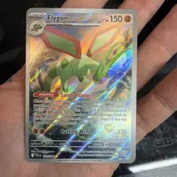Flygon 101/94 Phantasmal Flames English Pokemon TCG Card Illustration Rare NM - Image 1