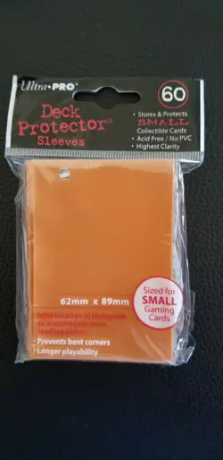 🕹🕹 60ct Ultra Pro SOLID ORANGE Deck Protector MTG Gaming Card Sleeves 🕹🕹 - Image 1