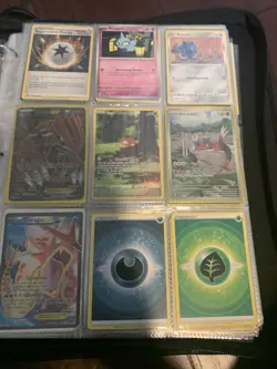 Stocked Pokemon Binder. Lots of cards . 7 pages of rare cards. Comes with binder - Image 1