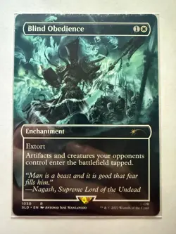 Blind Obedience (Borderless) R Secret Lair Drop Series 1030 NM - Image 1