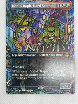 MTG Teenage Mutant Ninja Turtles-Don & Raph, Hard Science R0205 Reg - Image 1