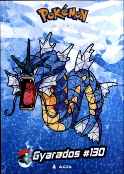 Pokemon Crystal Card Collection Set #130 Gyarados Cracked Ice Holo Foil - Image 1