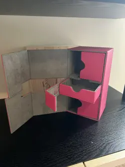 Ultimate Guard Twin Flip'n'Tray 200+ Pink (Old Color Design) - Image 4