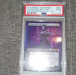 Wizards of the Coast MTG 2018 Liliana, the Last Hope Foil PSA 9 GR2 - Image 2