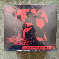 Pokemon TCG Scarlet & Violet Destined Rivals Elite Trainer Box ETB Sealed - Image 1