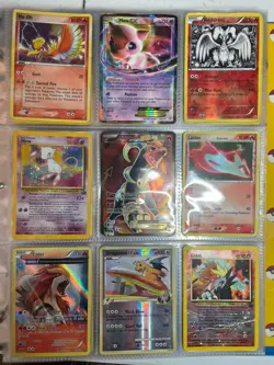 MASSSIVE Pokemon Card Vintage Binder Lot 🔥250+ Cards EX, Holos, WoTC Read Desc - Image 1