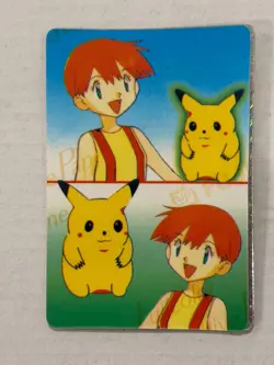 Pokemon Rare Vintage Japanese Hologram Sticker Card 1990’s - Image 2