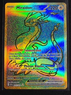 Miraidon ex 243/091 (Hyper Rare) Paldean Fates Near Mint - Image 1