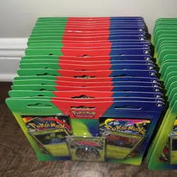 Pokemon TCG Lot Of 46 Enhanced, Mega 2 Pack Blister Oddish, Gloom, Vileplume - Image 3