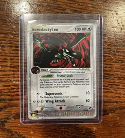 Pokemon TCG Aerodactyl ex Holo EX Sandstorm 94/100 Ultra Rare 100 HP Eng - Image 1