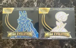 Pokemon TCG Mega Evolution Elite Trainer Box ETB Setof2 Lucario/Gardevoir New - Image 1