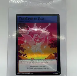 Neopets The First To Rise Holo NM TCG Card Ultra Rare Darkest Faerie - Image 1