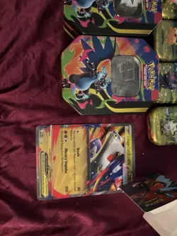 EMPTY Pokemon TCG Tin Lot w/ Mini Tins, Boxes & Coins - Image 3