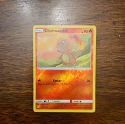 Charmander 12/181 Common Team Up Pokemon Reverse Holo Near Mint - Image 1