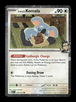 Larry's Komala (Cosmo Holo) 175/217 Holo Miscellaneous Cards NM/M Pokemon - Image 1