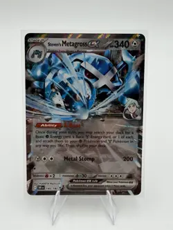 Pokemon TCG, Steven's Metagross Ex 145/182 - Destined Rivals NM - Image 1