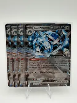 Pokemon TCG, Steven's Metagross Ex 145/182 - Destined Rivals NM - Image 3