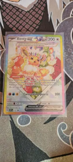 Pokemon Eevee ex 174 Prismatic Evolutions Ultra Rare NM/MINT - Image 1