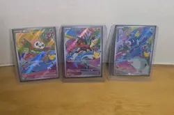 Pokemon TCG First Partner Illustration Collection Series 1, Gen 7 All 3 - Image 1