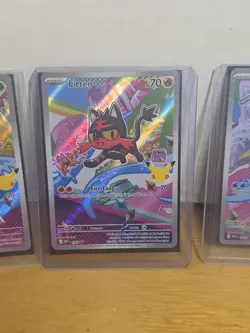 Pokemon TCG First Partner Illustration Collection Series 1, Gen 7 All 3 - Image 3