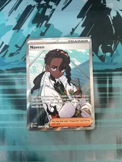 Naveen 112/088 Pokemon Perfect Order Trainer Full Art Holo - Image 1