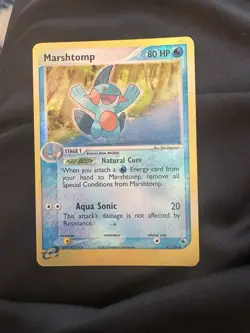 Pokemon TCG - Marshtomp 41/109 Ruby and Sapphire Reverse Holo - 2003 English - Image 1