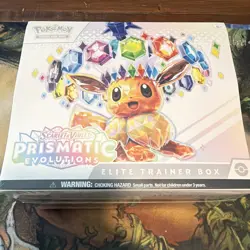 Pokemon TCG Prismatic Evolutions Elite Trainer Box English Eevee 1 Box - Image 2