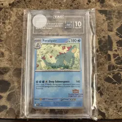 TAG 10 Feraligatr 213 Illustration Contest 2024 Black Star Promo - Image 1