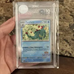 TAG 10 Feraligatr 213 Illustration Contest 2024 Black Star Promo - Image 3