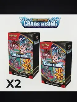 Pokemon Chaos Rising Booster Bundle Boxes - 2x Factory Sealed Boxes - Image 1