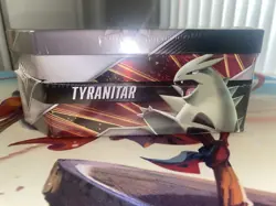 Pokemon Tyranitar V Tin 3 Evolving Skies & 2 Brilliant Stars Packs Sealed! 🔥 - Image 3