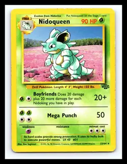 💥 Nidoqueen | Pokemon TCG 1999 | (Jungle Set) Non Holo Vintage # 23/64 - Image 1