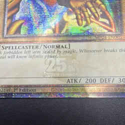 Konami Yugioh Left Arm of the Forbidden One MP24-EN005 QCSR 1st Ed Foil - Image 4