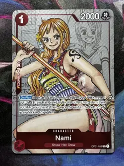 One Piece TCG Nami OP01-016 25th Anniversary Premium Collection - Image 1
