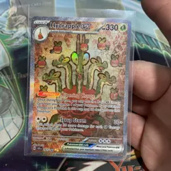 Pokemon Hydrapple EX TCG 156/142 Stellar Crown SIR NM Card - Image 1