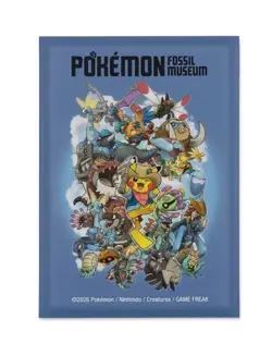 Pokemon Fossil Museum: Pokemon TCG Card Sleeves (65 Sleeves) Pokemon Center New - Image 1