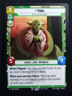 Yoda 101/264 - Star Wars Unlimited Card #AK - Image 1