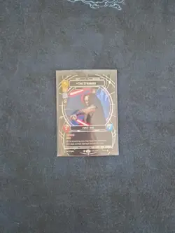 Star Wars Unlimited Regional Qualifier RQ The Stranger Promo Card Prague SWU - Image 1