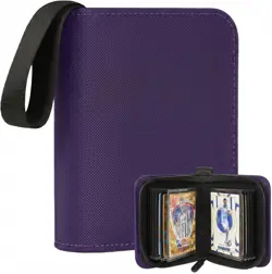 1 Pocket Card Binder–Collectible Trading Card Album, Single Card Holder with 20 - Image 1
