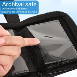1 Pocket Card Binder–Collectible Trading Card Album, Single Card Holder with 20 - Image 2