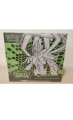 Pokemon Center Pokemon TCG Mega Evolution—Perfect Order ETB 56 Cards 2024 - Image 1