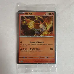 Pokemon Ho-Oh GameStop Promo Stamped Holo Card 010/086 Sealed - Image 1