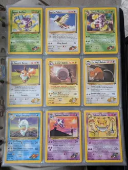Pokemon TCG Complete Common & Uncommon Gym Challenge Card Collection WOTC - Image 5