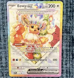 Pokemon TCG Eevee ex 174 Sv: Scarlet & Violet Promo Cards Holo Promo 200 HP - Image 1