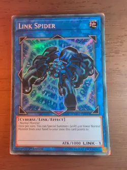 Link Spider YS17-EN043 Super Rare 1st Edition YuGiOh Card - Image 1