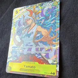 ONE PIECE Yamato EB03-057 Super Rare Foil Extra Booster Heroines Edition Card - Image 2