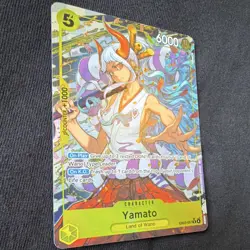 ONE PIECE Yamato EB03-057 Super Rare Foil Extra Booster Heroines Edition Card - Image 3