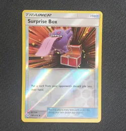 Pokemon TCG Card Surprise Box 187/214 Reverse Holo Unbroken Bonds Gengar - Image 1