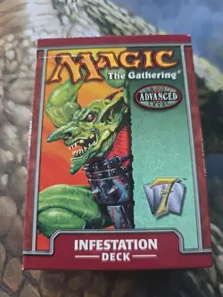 2001 MTG 7th Edition Theme Deck Infestation Mono Red English WOC06238 EUC - Image 1